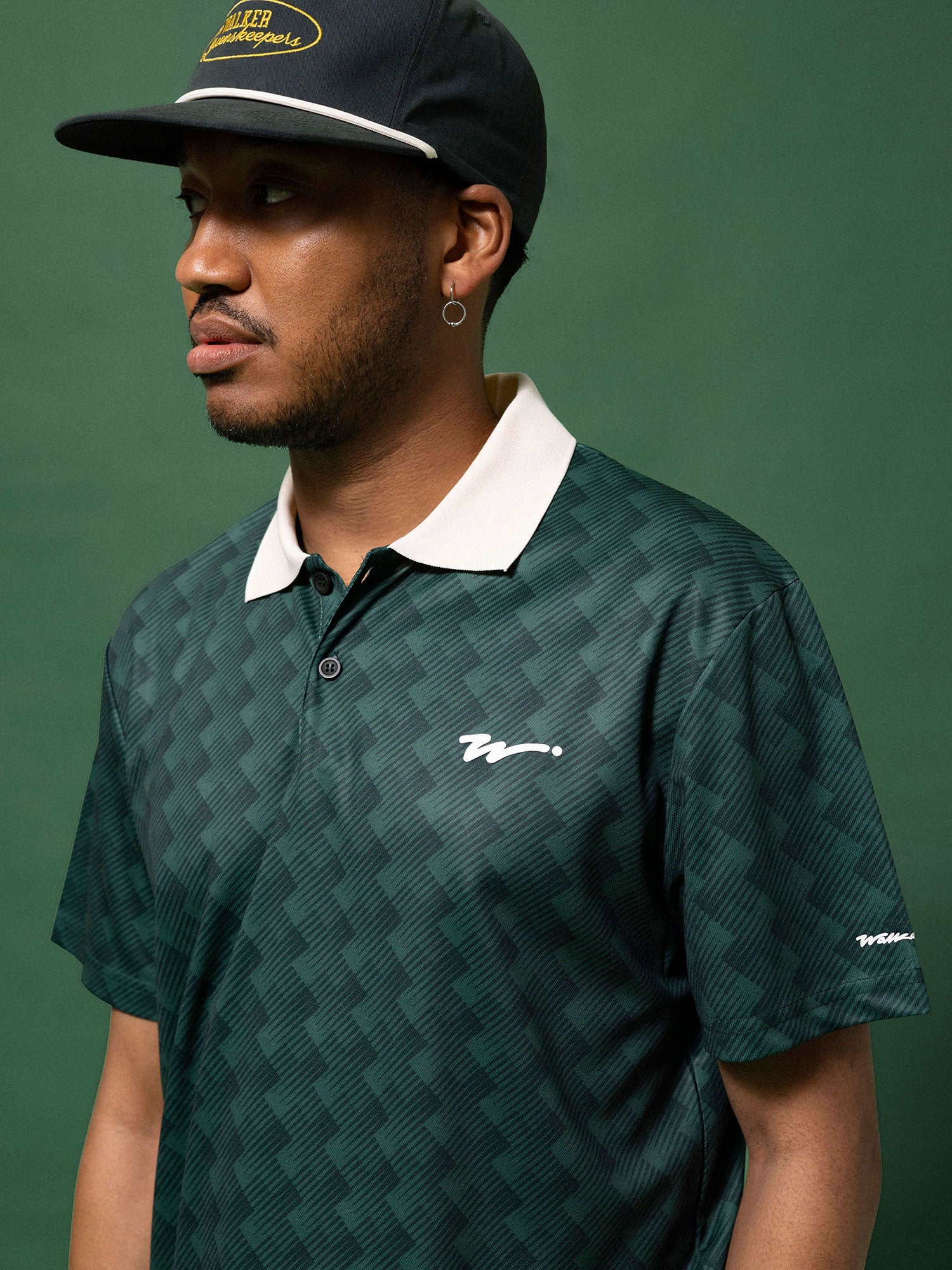 Greenskeeper Par-Tec Polo Pine Green