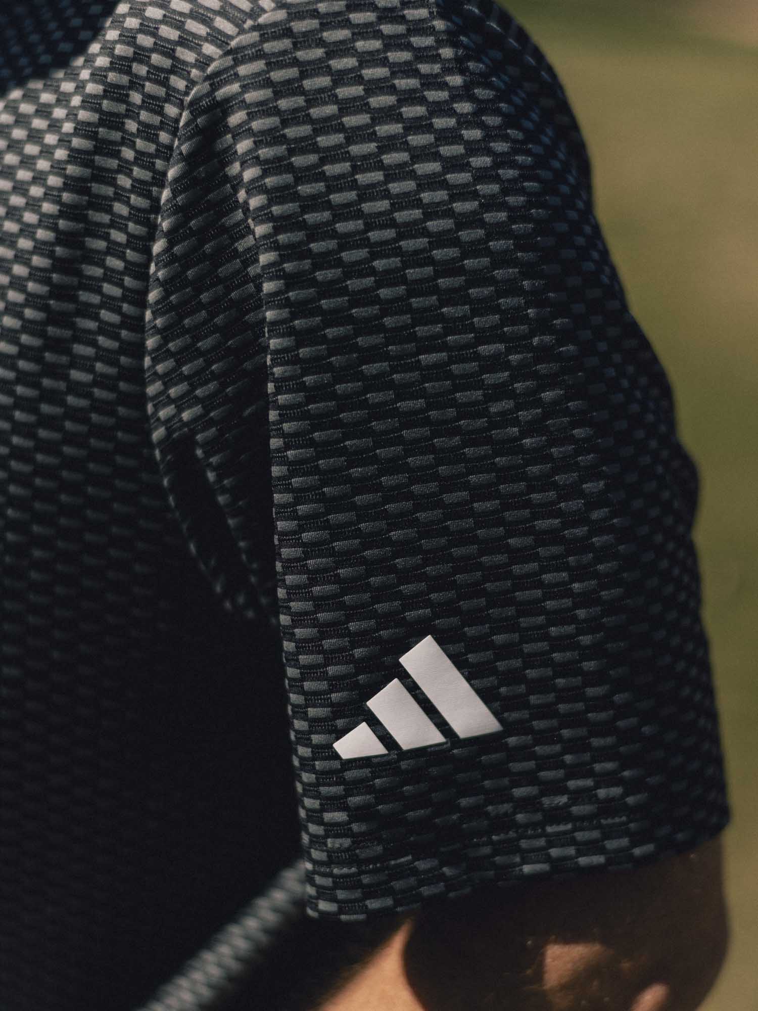 adidas x Walker Beyond Textured Polo Black