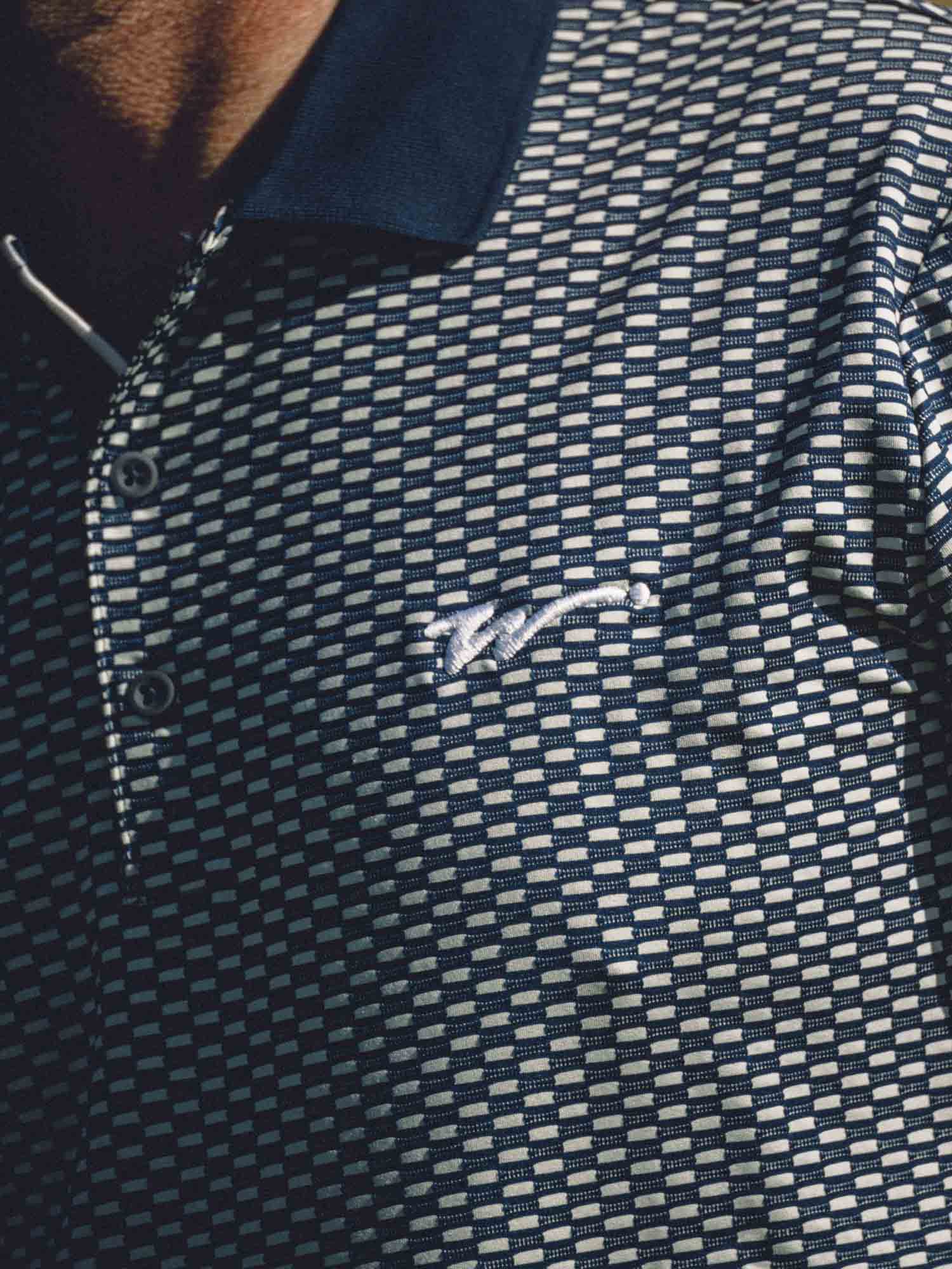 adidas x Walker Beyond Textured Polo Collegiate Navy