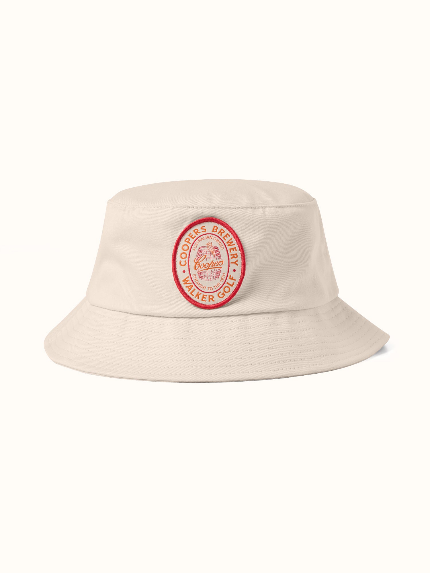 Shield Bucket Hat Classic White