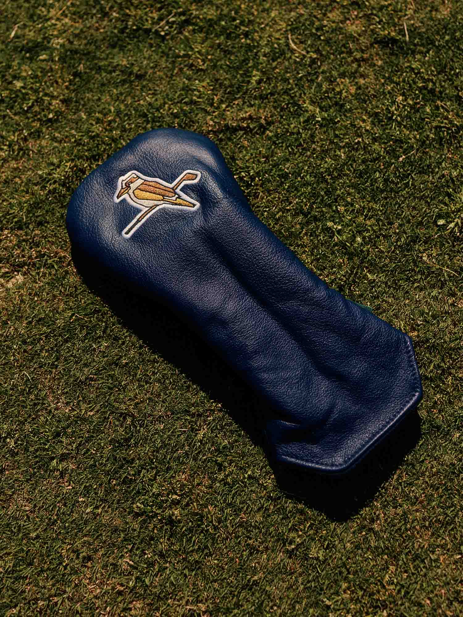 Kooka Leather Driver Headcover Navy