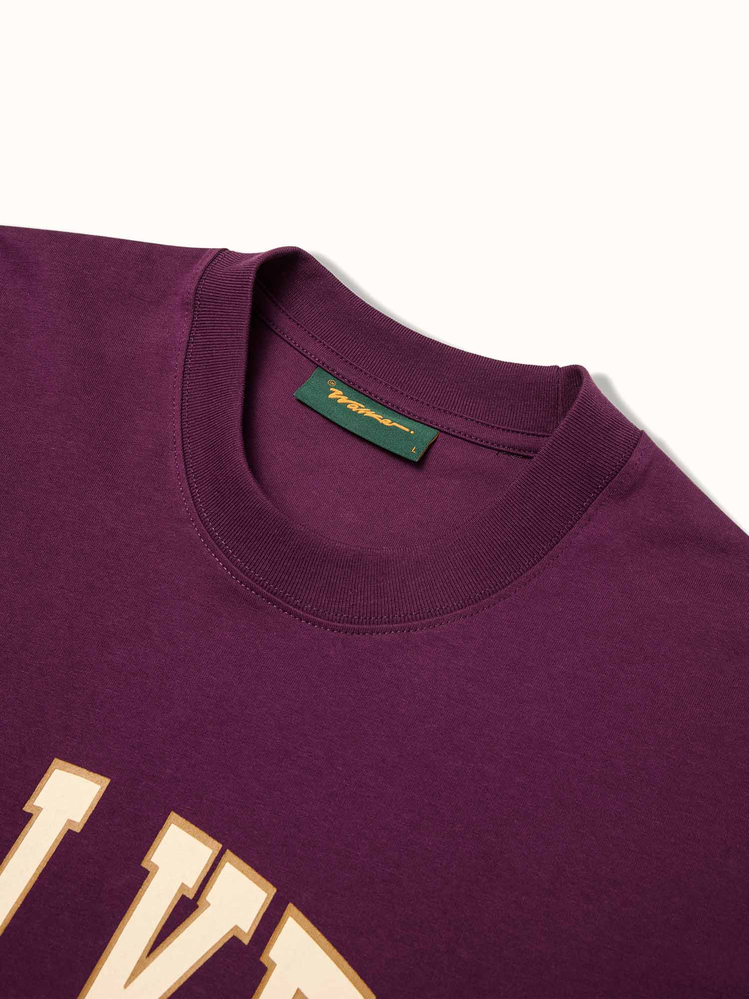 Collegiate T-Shirt Merlot