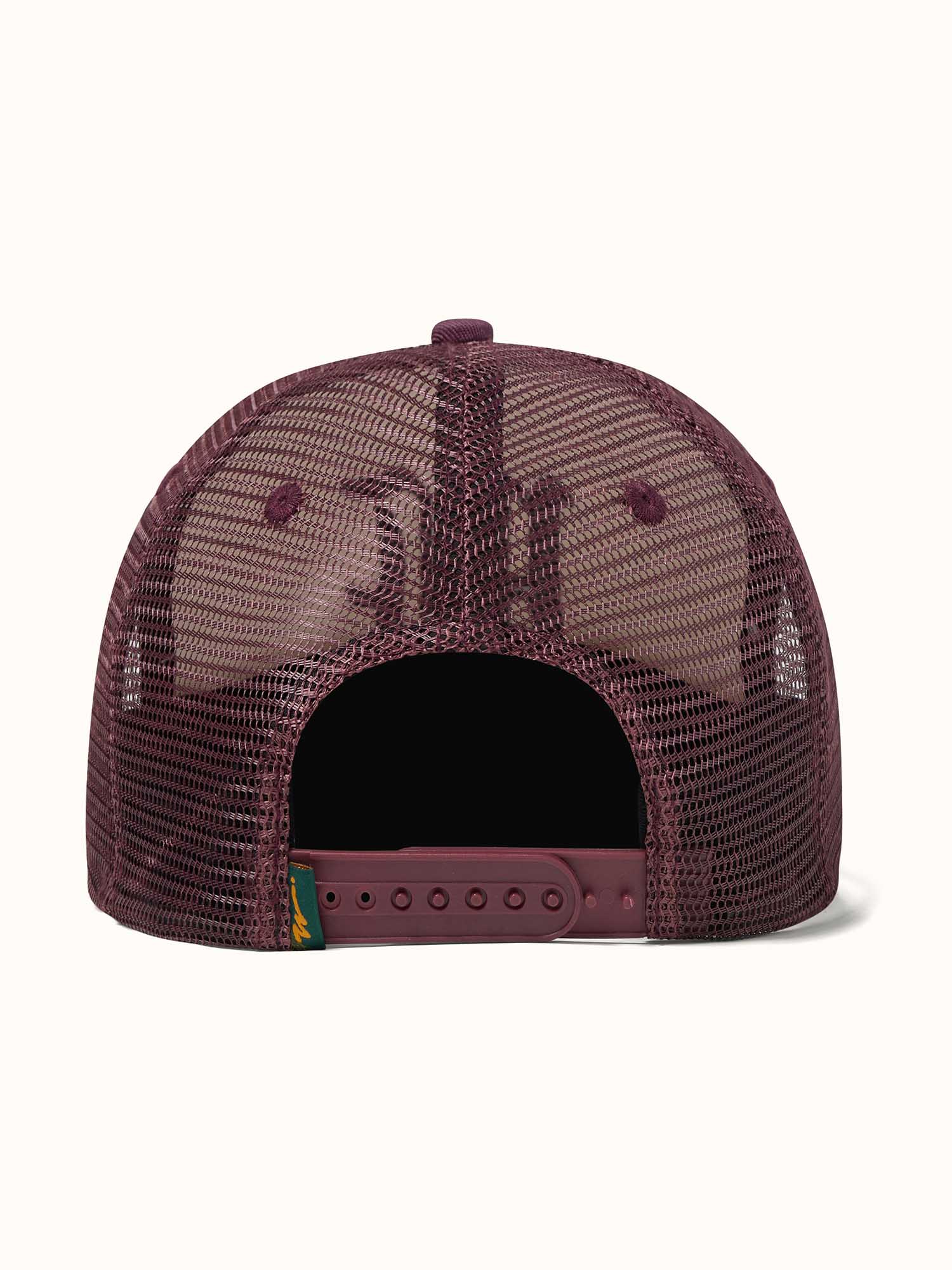 Initial Trucker Cap Merlot