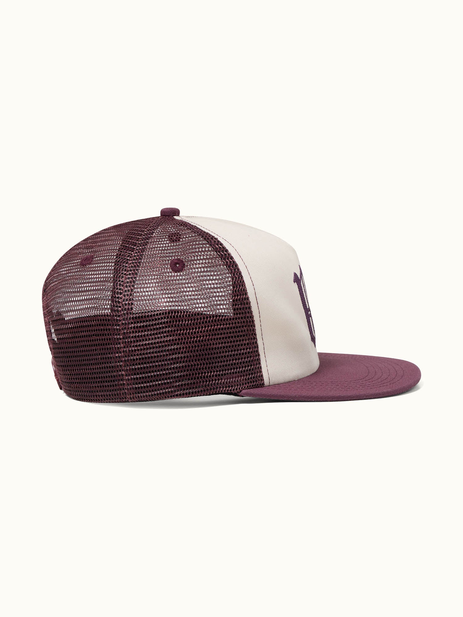 Initial Trucker Cap Merlot