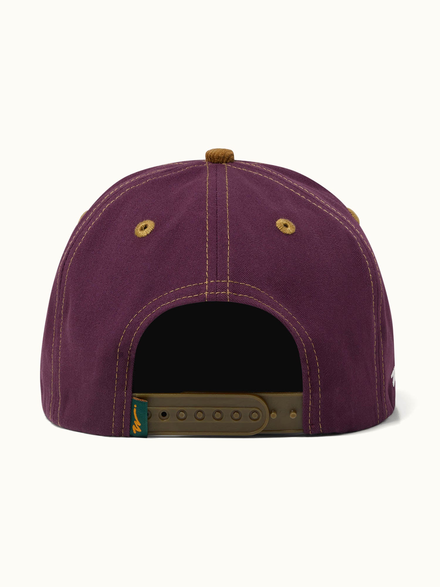 Knock Off Box Mid Cap Merlot / Gold