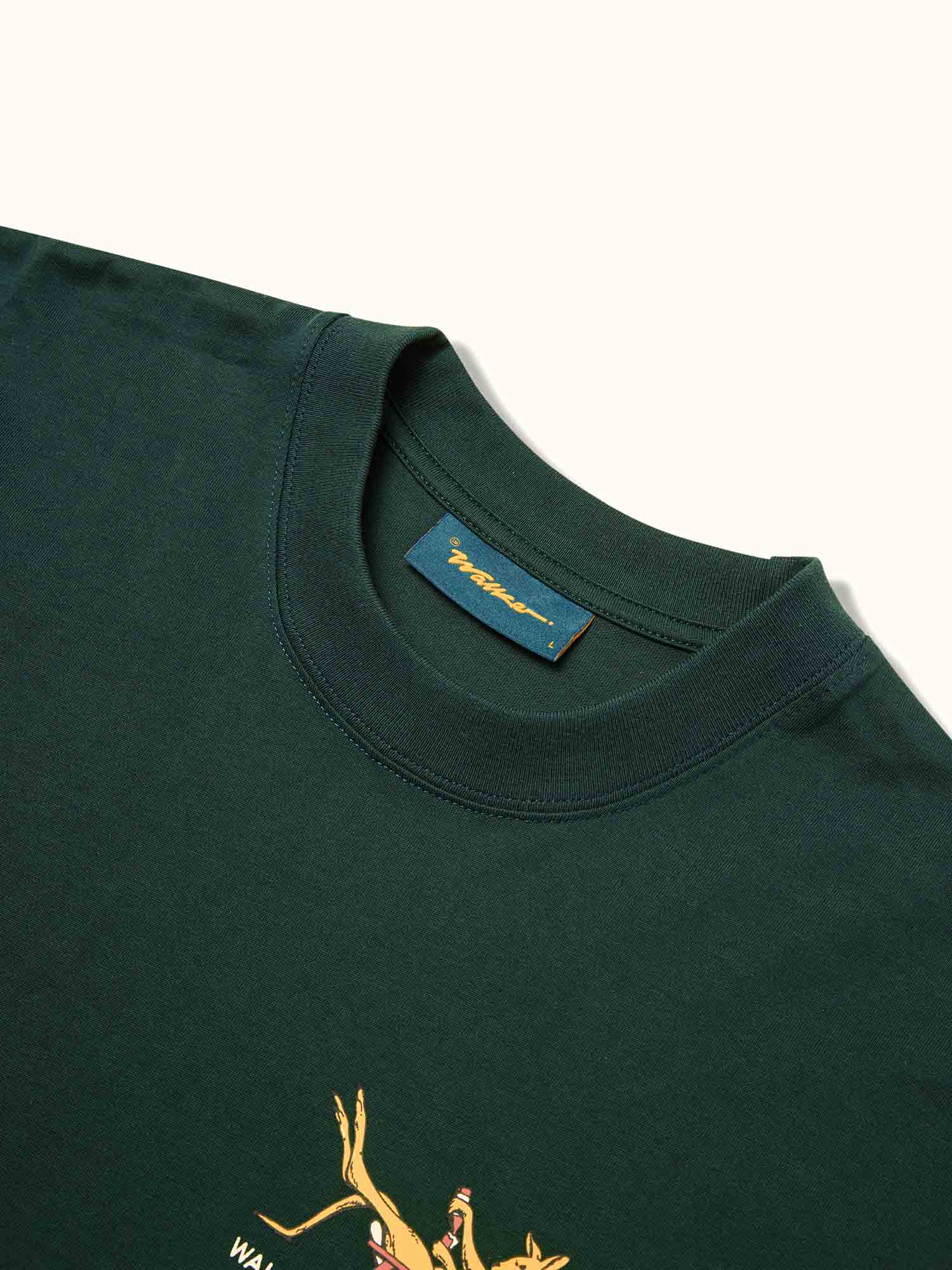 Knock Off T-Shirt Pine Green