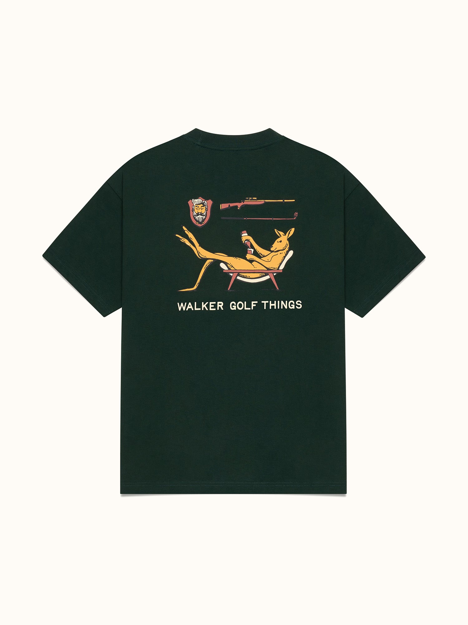 Knock Off T-Shirt Pine Green