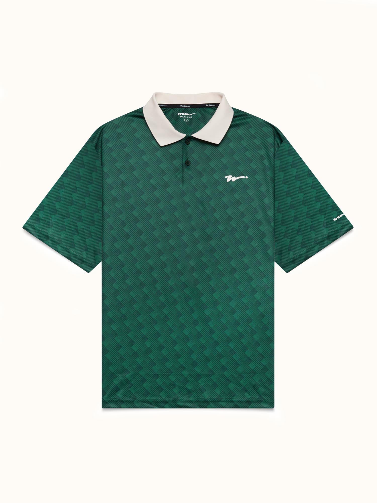 Greenskeeper Par-Tec Polo Pine Green