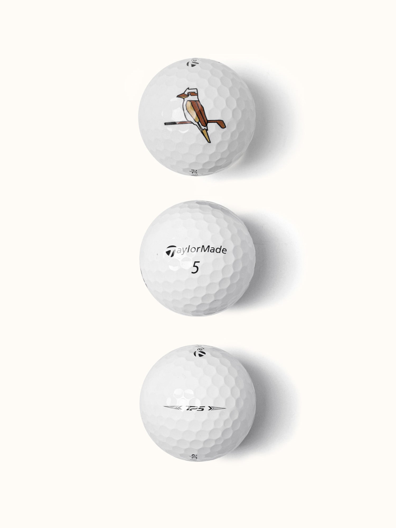 TaylorMade TP5 Walker Kooka Golf Balls