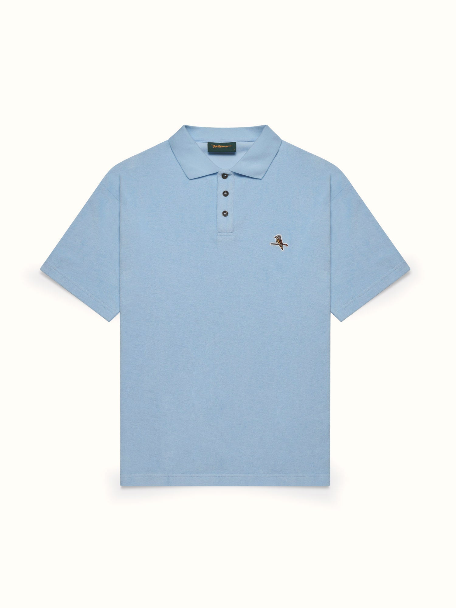 Kooka Terry Polo Sky Blue