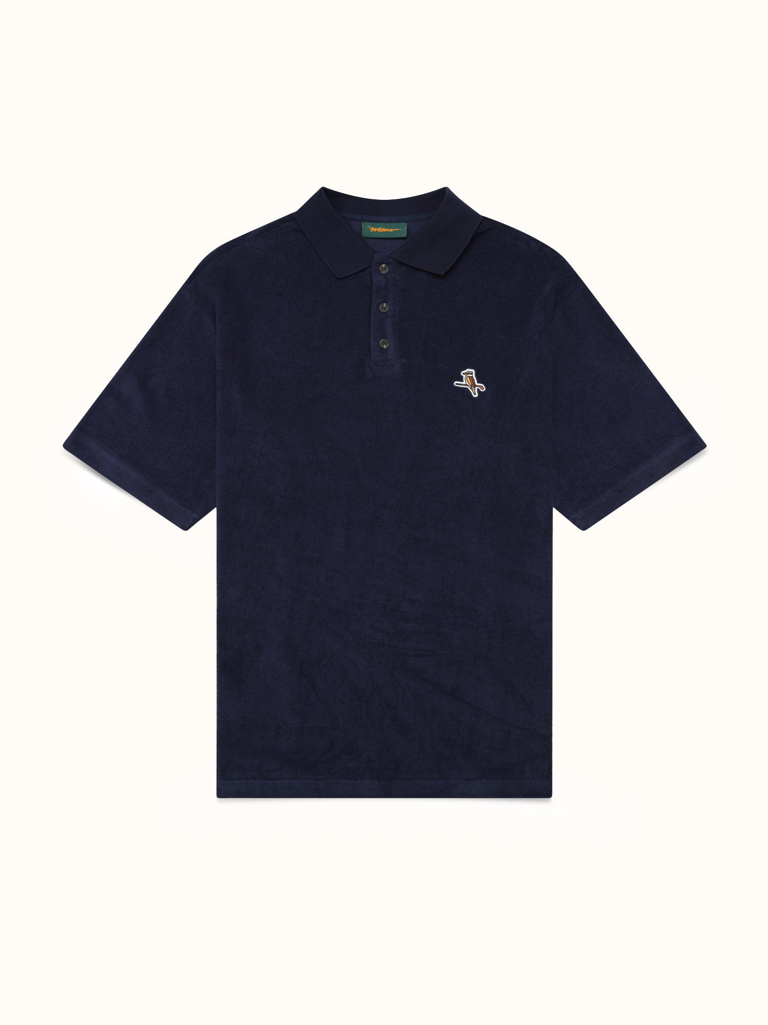 Kooka Terry Polo Navy