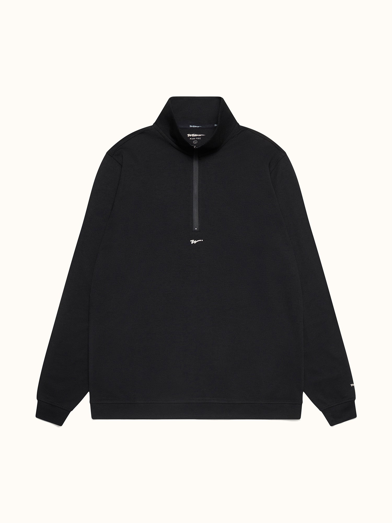 Par-Tec Quarter Zip Pullover Black