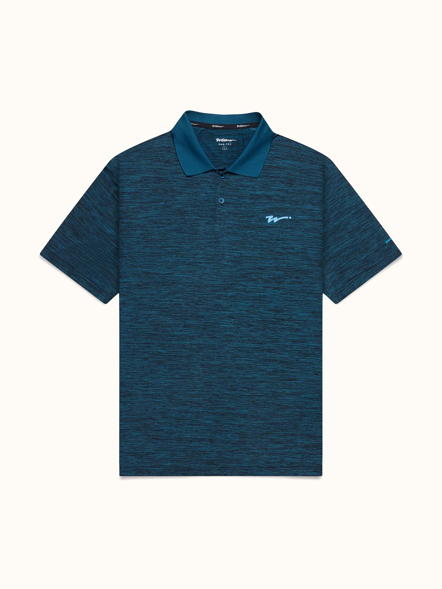 Par-Tec 0.2 Vent Polo Teal / Navy Marle