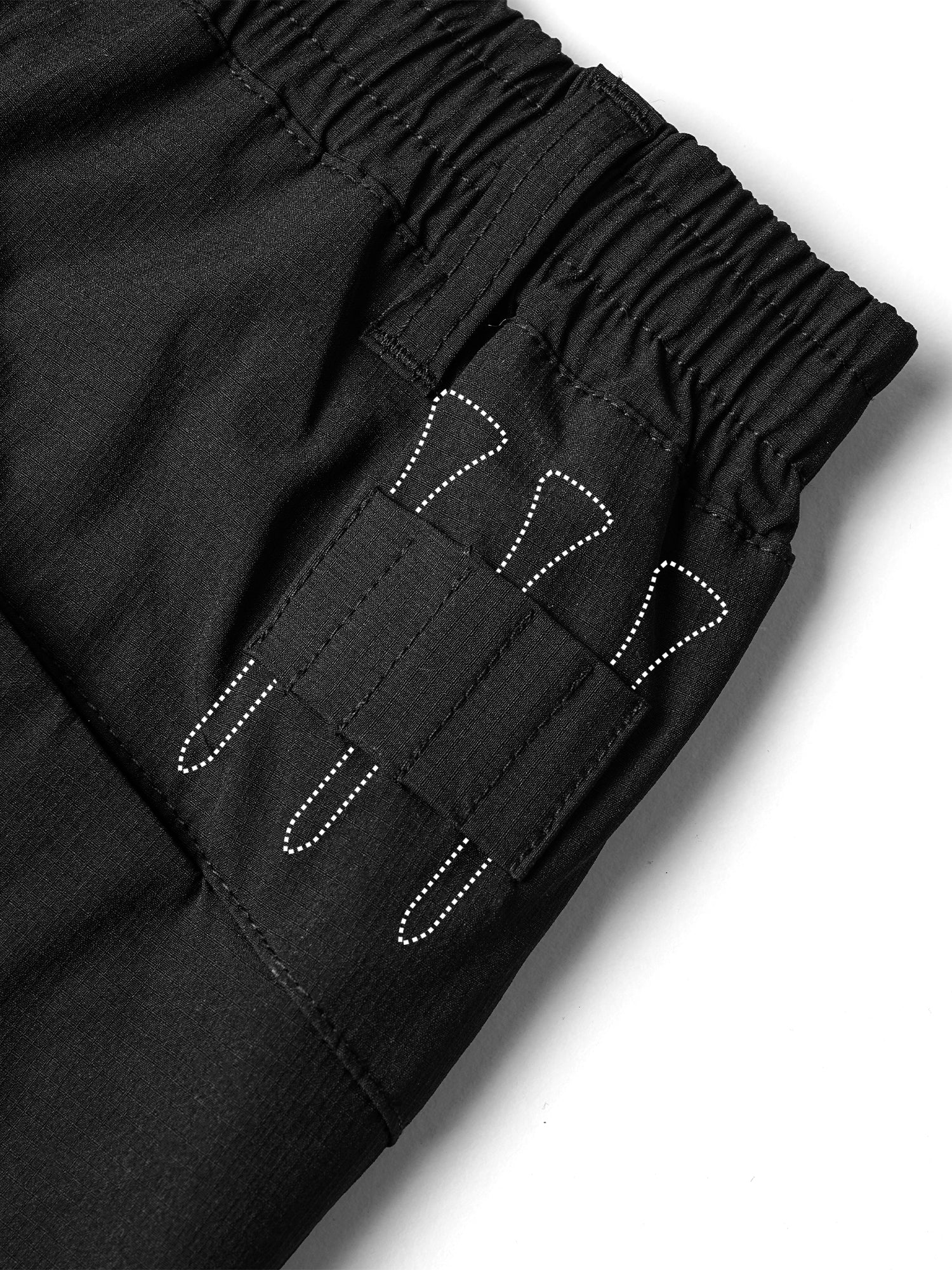 Stasher Shorts Black