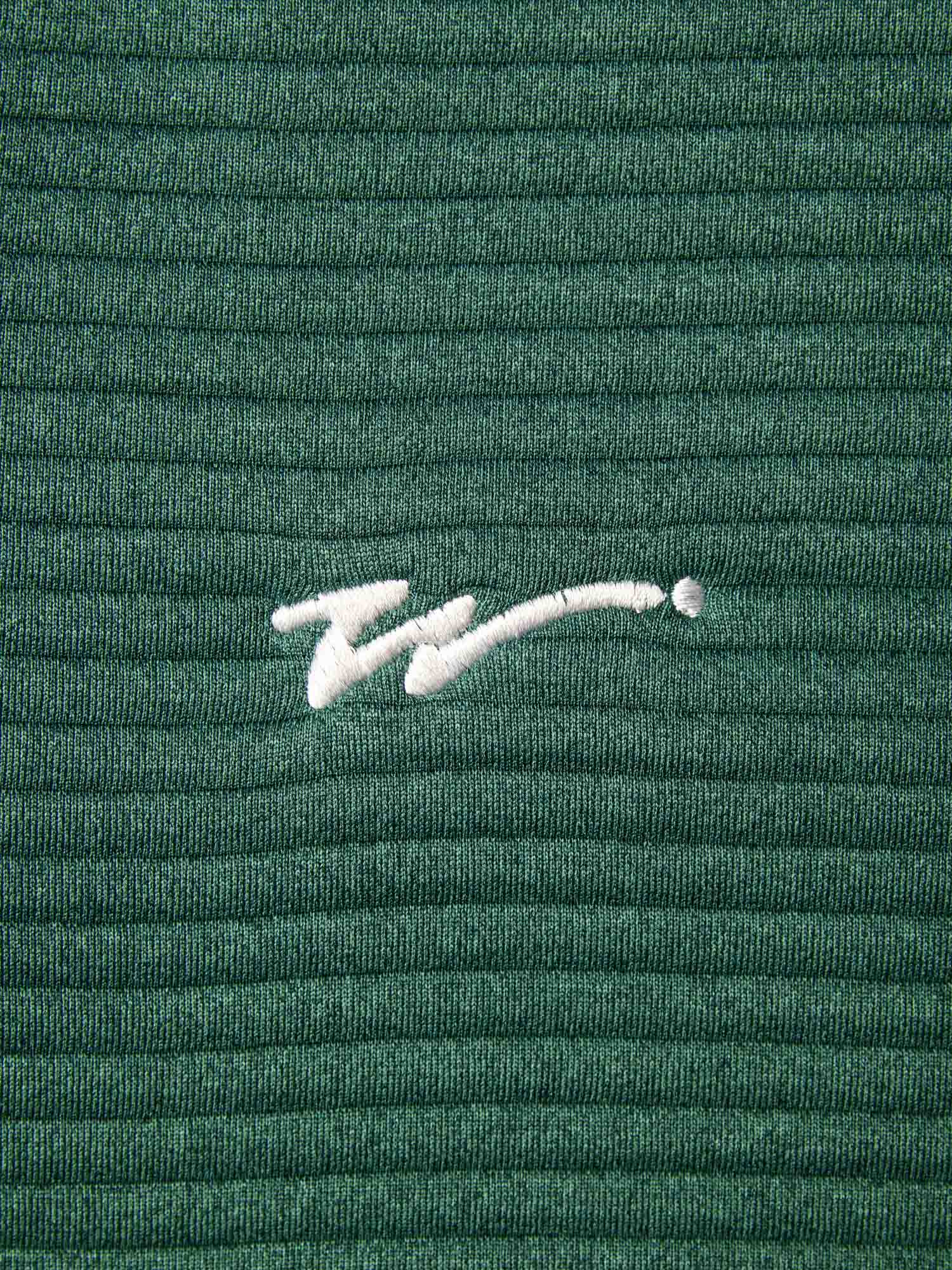 adidas x Walker Ultimate365 DWR Textured 1/4-Zip Pullover Collegiate Green