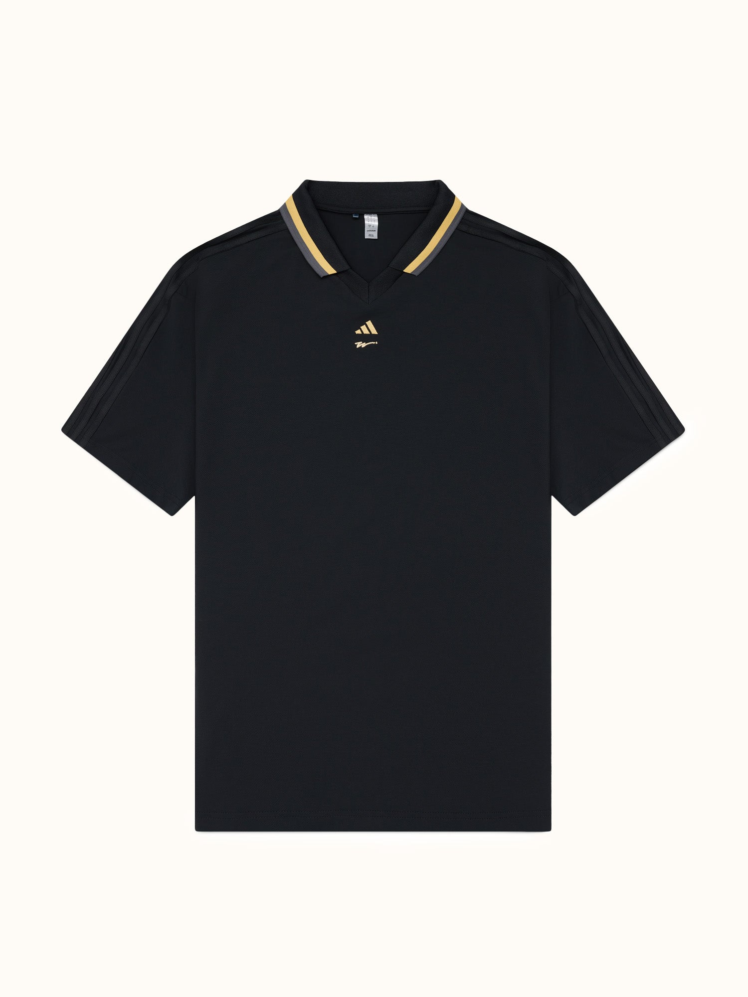 adidas x Walker Ultimate365 Golf Jersey Polo Black