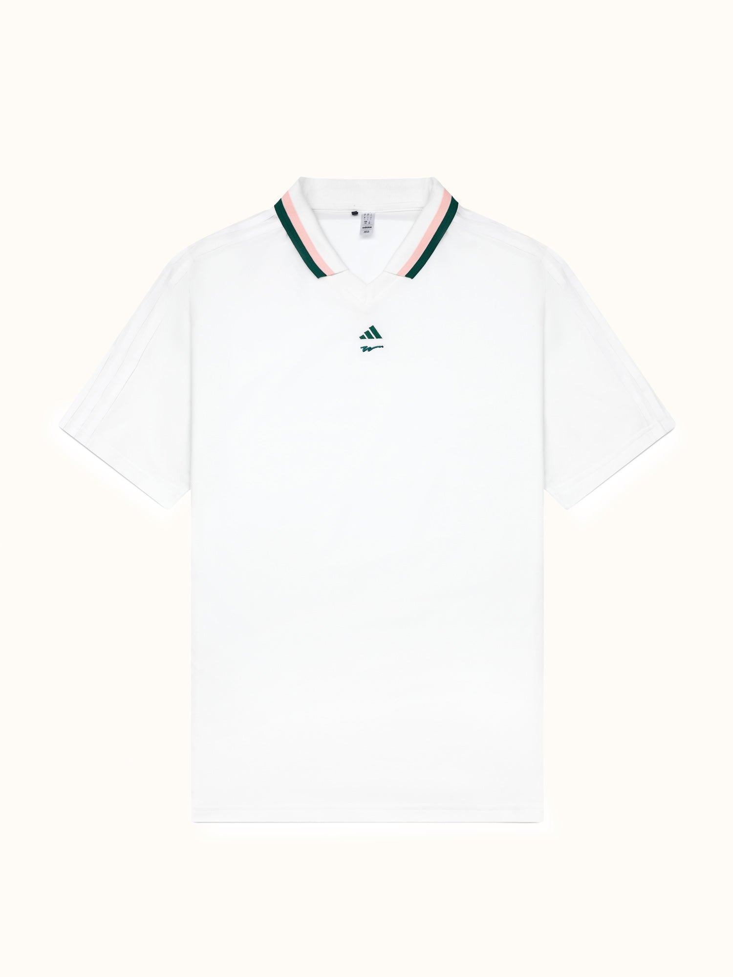 adidas x Walker Ultimate365 Golf Jersey Polo White