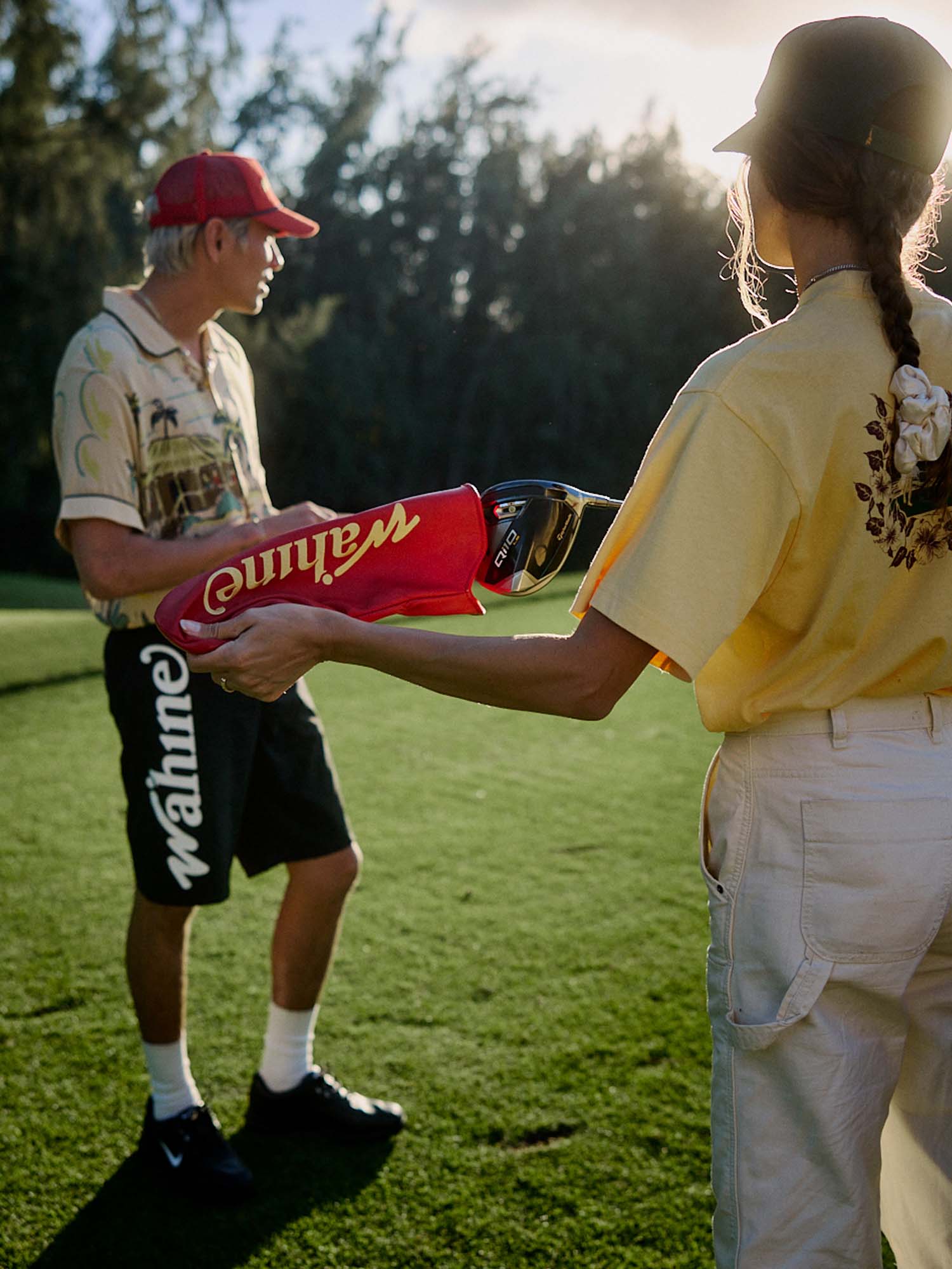 Wahine Driver Headcover Classic Red