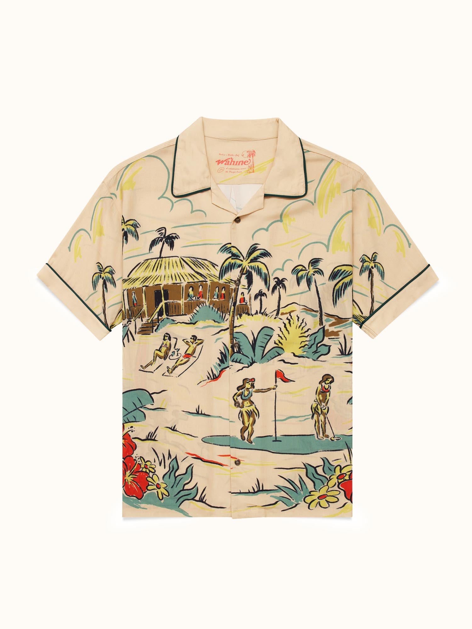 Holiday SS Shirt Sunset Yellow