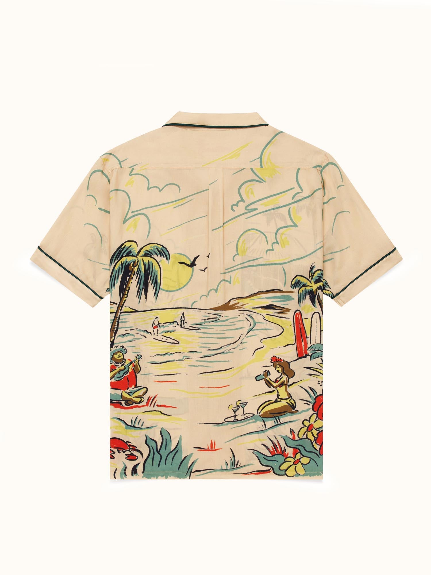 Holiday SS Shirt Sunset Yellow