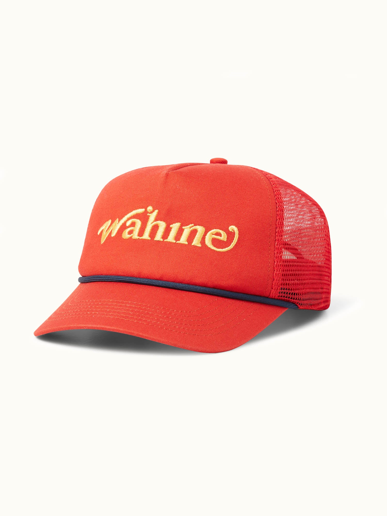 Wahine Trucker Cap Burnt Red