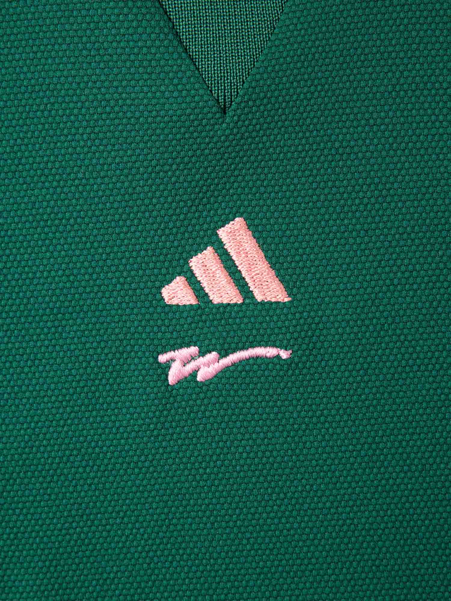 adidas x Walker W's Ultimate365 Twistknit Polo Collegiate Green