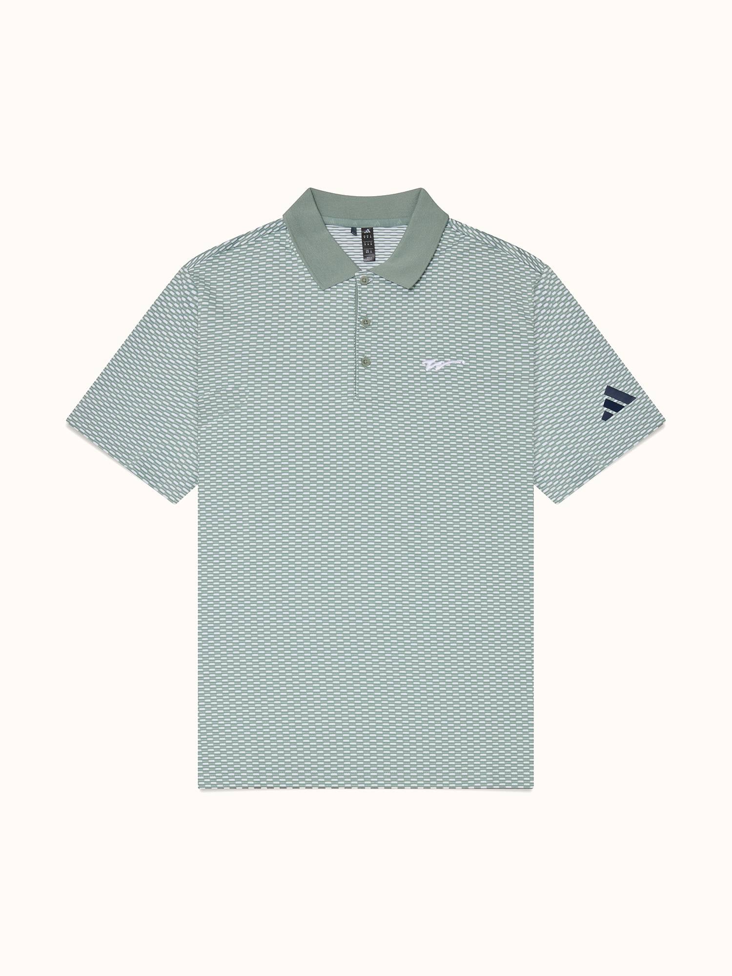 adidas x Walker Beyond Textured Polo Silver Green