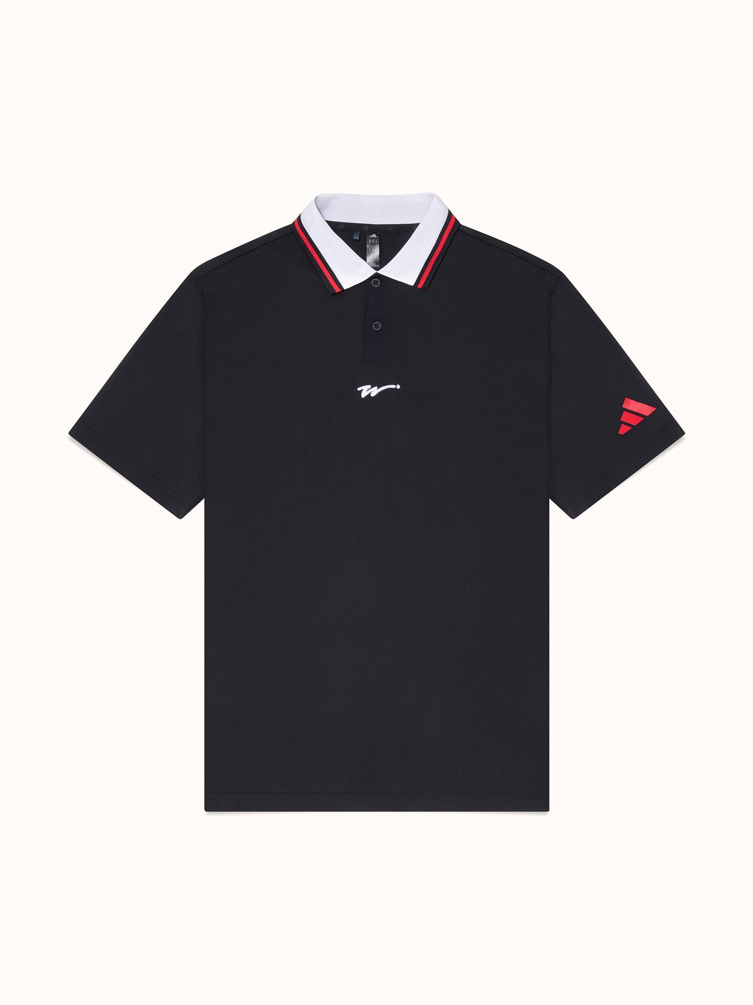 adidas x Walker Beyond TwistKnit Polo Black