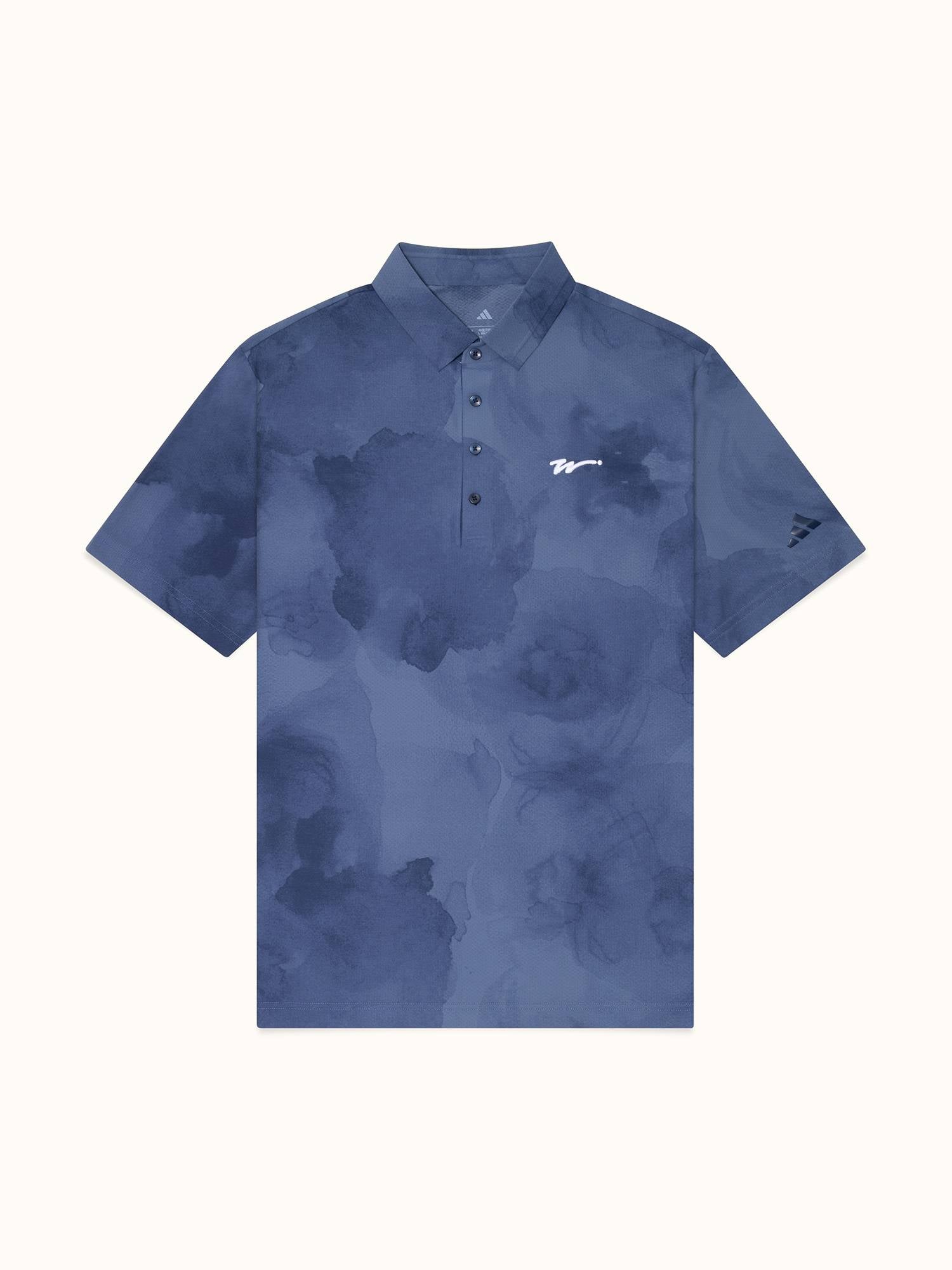 adidas x Walker Ultimate365 Printed Tour Polo Collegiate Navy