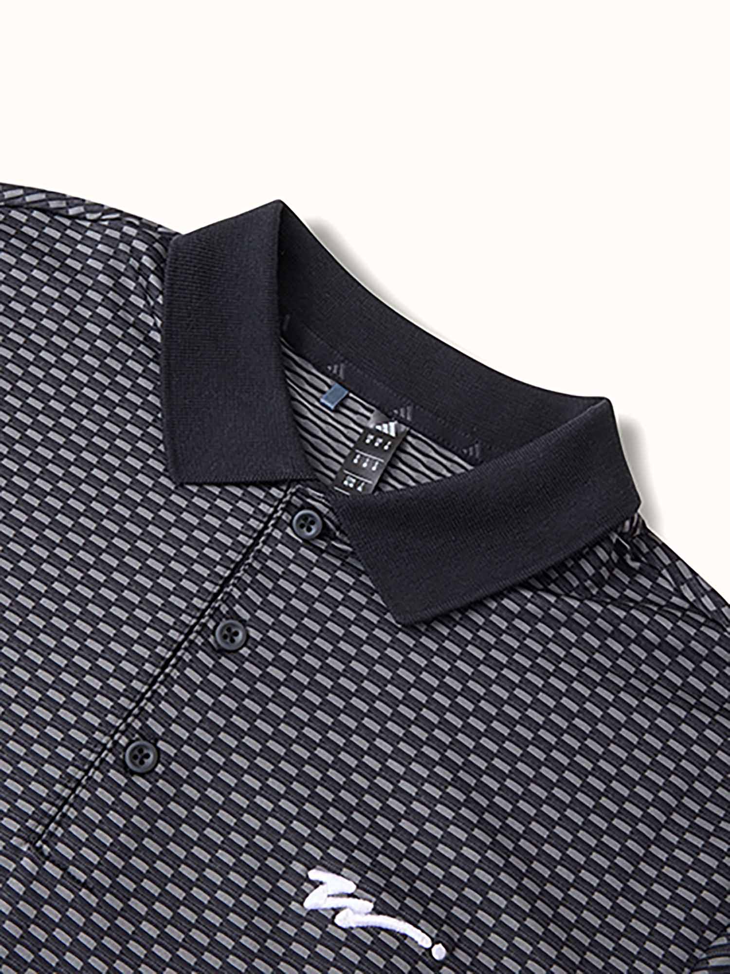 adidas x Walker Beyond Textured Polo Black