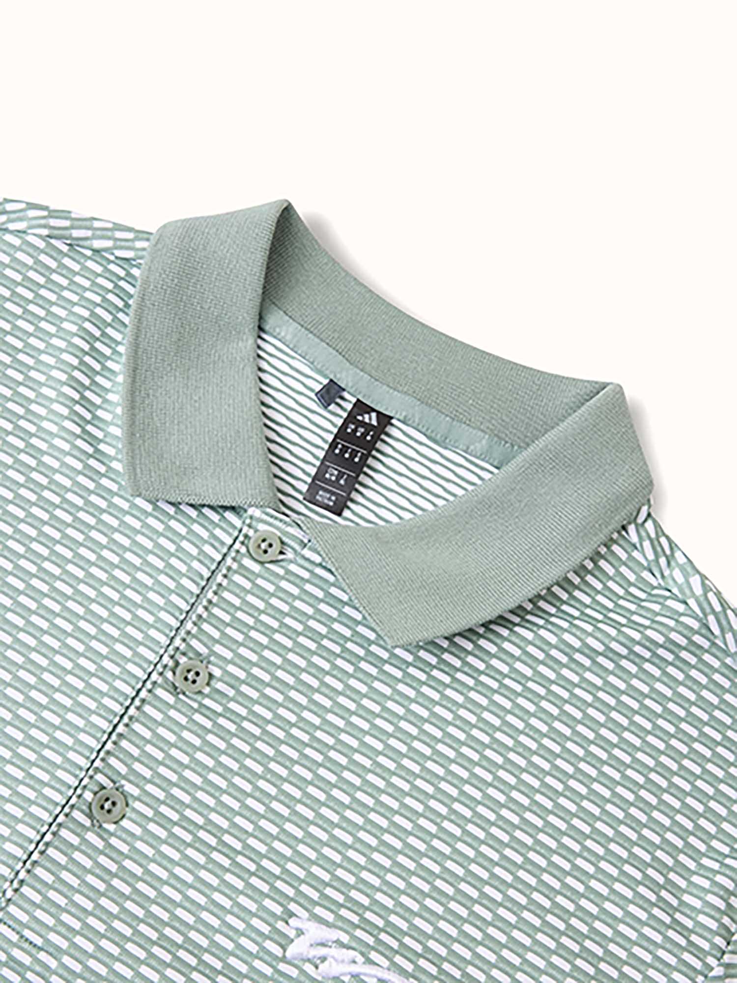 adidas x Walker Beyond Textured Polo Silver Green