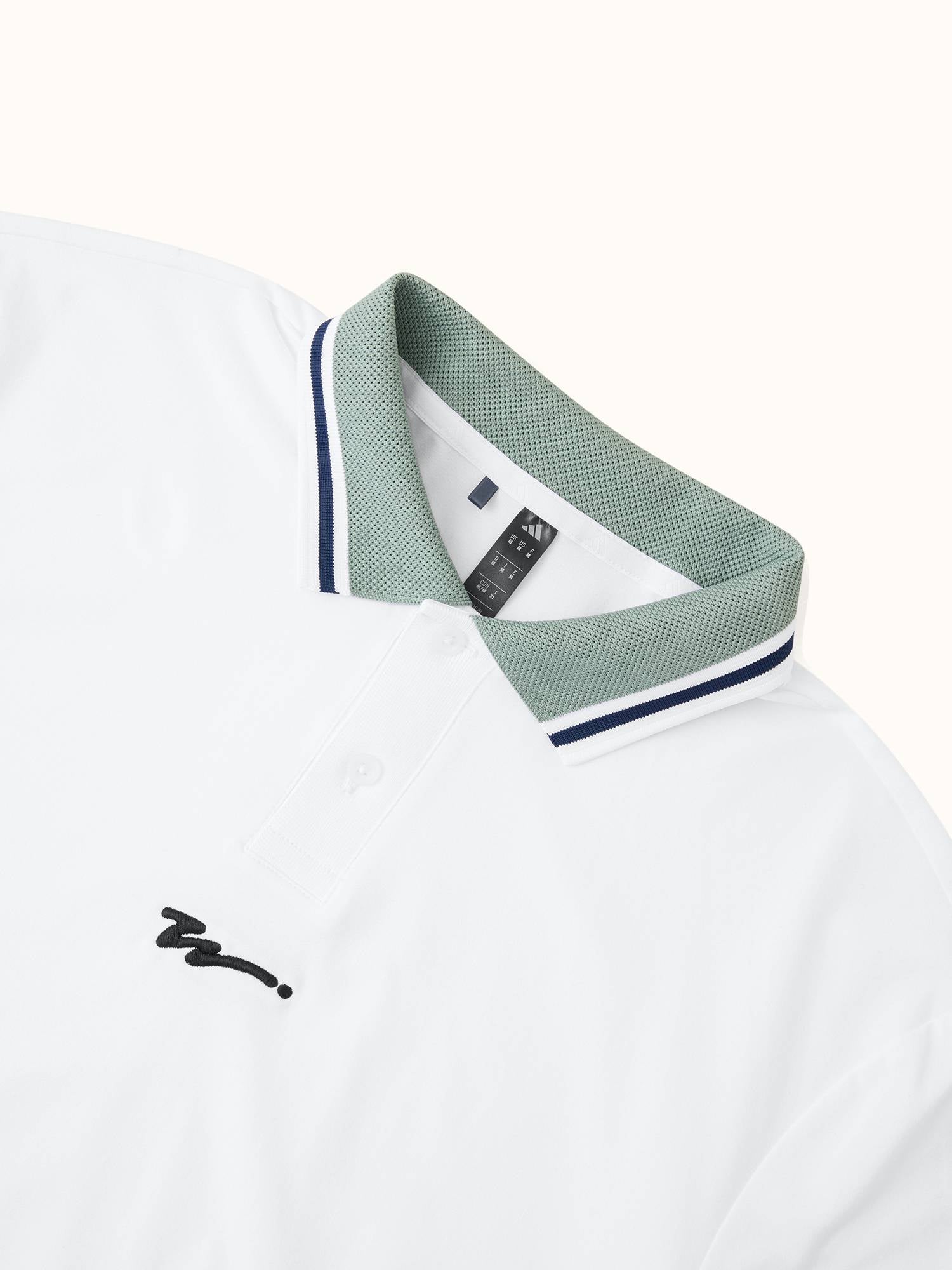 adidas x Walker Beyond TwistKnit Polo White